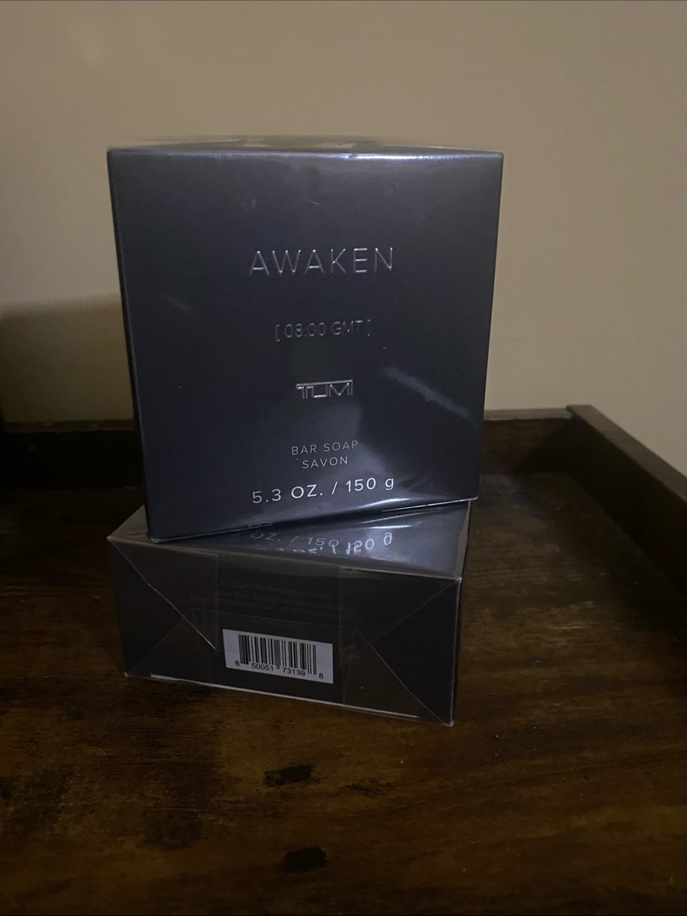 Tumi Awaken Bar Soap - Dark Gray